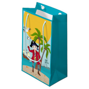 Petit Sac Cadeau Fête d'anniversaire d'enfant de pirate