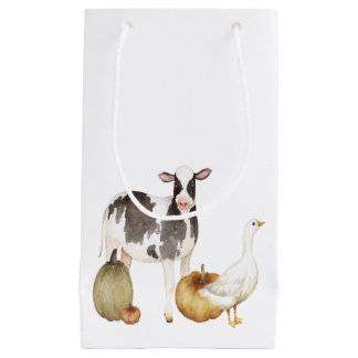 Petit Sac Cadeau Fête de la ferme d'automne
