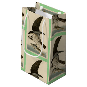 Petit Sac Cadeau Fish Hawk, Osprey, d'Audubon's Birds of America