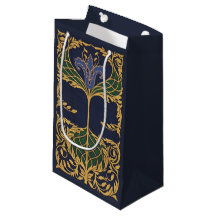 Fleur Bleue Art Nouveau Lily