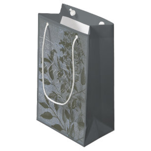 Petit Sac Cadeau Fleur de Bleu I