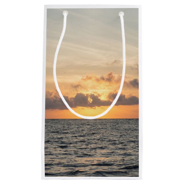 Petit Sac Cadeau Folly Beach Morning (Devant)