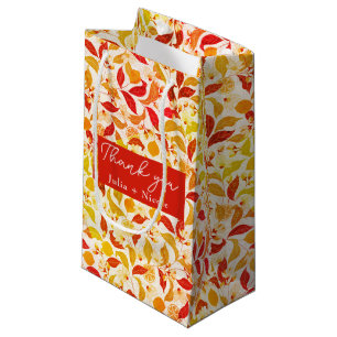 Petit Sac Cadeau Fraîcheur Citrus Foliage Mariage