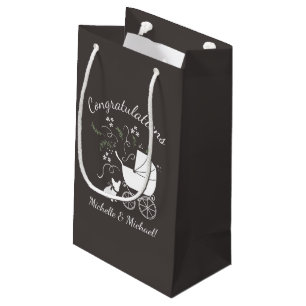 Petit Sac Cadeau French Bulldog Theme Party - Baby shower neutre