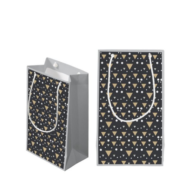 Petit Sac Cadeau  Geometry Luxe (Créateur téléchargé)