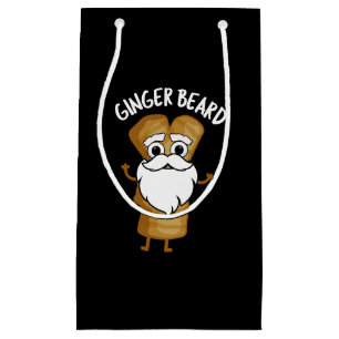 Petit Sac Cadeau Ginger Beard Funny Pain d'épice Alimentation Pun D