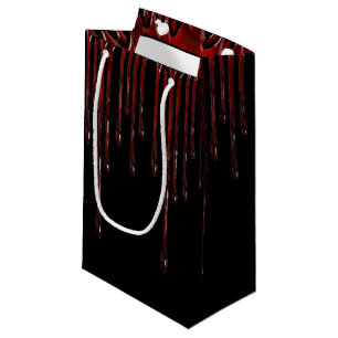 Petit Sac Cadeau Gouttes de sang