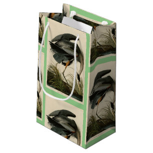 Petit Sac Cadeau Grand héron bleu des oiseaux d'Amérique d'Audubon