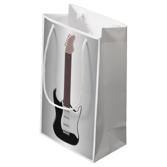 Petit Sac Cadeau Guitare électrique (Dos Angle)