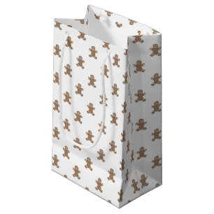 Petit Sac Cadeau Homme de pain d'épice