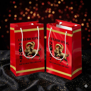 Petit Sac Cadeau Incroyable année chinoise du Cheval de Feu 2026