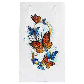 Petit Sac Cadeau Infinity of Monarch Butterflies