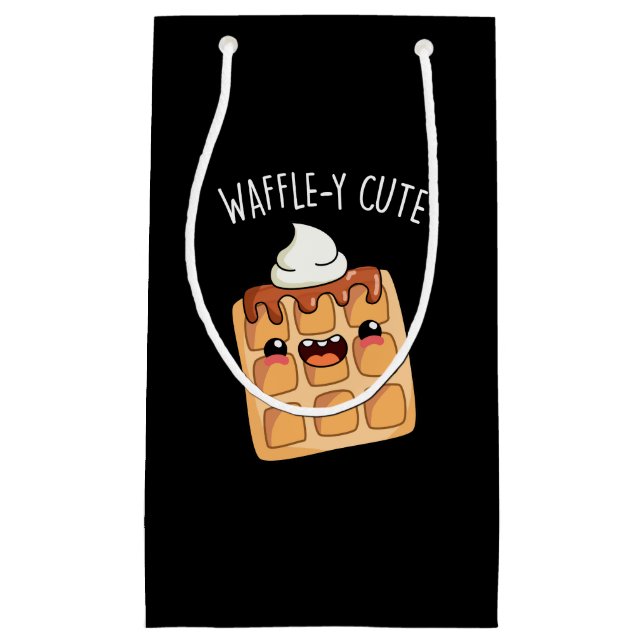 Petit Sac Cadeau Jeu de gaufre amusant (Devant)
