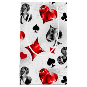 Petit Sac Cadeau Joueur de poker Joueur de cartes de jouer costumes