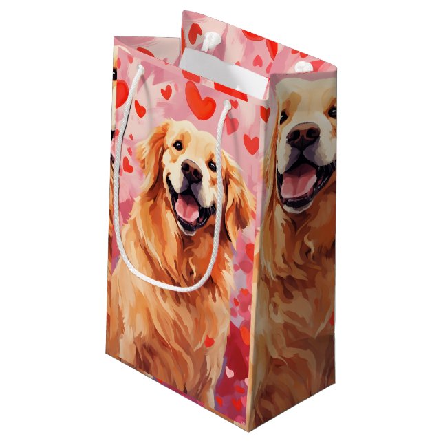 Petit Sac Cadeau Jour des Valentines (Dos Angle)