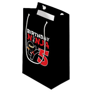 Petit Sac Cadeau Kids Birthday Ninja