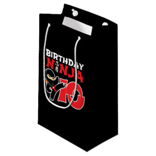 Petit Sac Cadeau Kids Birthday Ninja