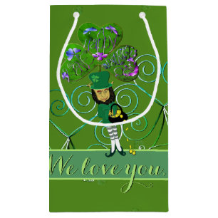 Petit Sac Cadeau Leprechaun St. Patrick's Day