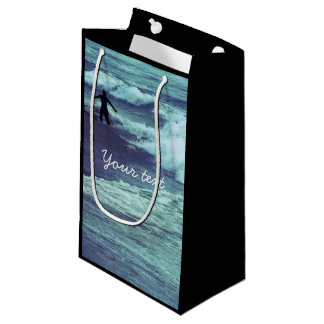 Petit Sac Cadeau L'homme sur les vagues