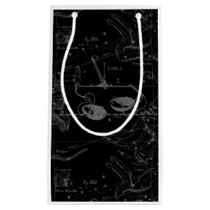 Petit Sac Cadeau Libra Constellation Map Hevelius 1690 sept oct.
