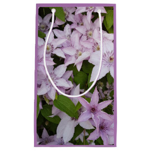 Petit Sac Cadeau lilas, clematis, belle, fleur, fleur lilas,