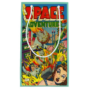 Petit Sac Cadeau LIVRE vintage SCI FI les années 50