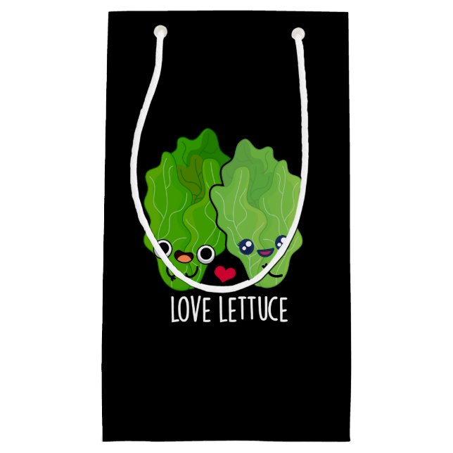 Petit Sac Cadeau Love Lettuce Funny Veggie Pun (Devant)
