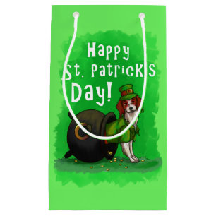 Petit Sac Cadeau Lucky St. Patrick's Day Dog