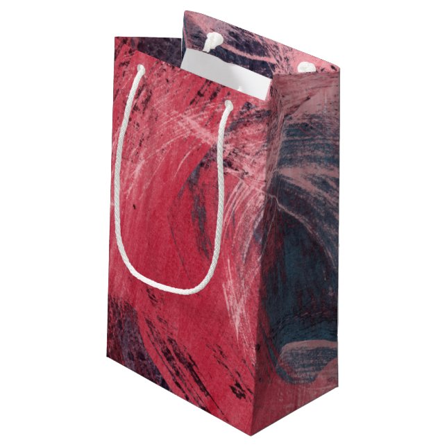 Petit Sac Cadeau Lumière rose I (Dos Angle)