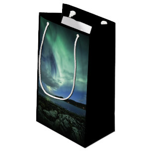 Petit Sac Cadeau Lumières du Nord