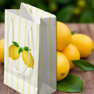 Petit Sac Cadeau Lundi de Pentecôte Mariage de citron