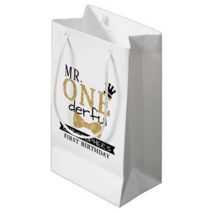 Petit Sac Cadeau M. ONEderful 1st Birthday Party Favor