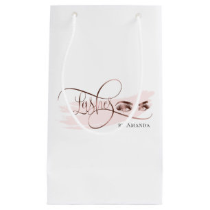 Petit Sac Cadeau Makeup Eyebrow Eyes Lashes Rose Gold