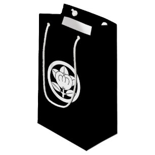 Petit Sac Cadeau Mandarine en cercle