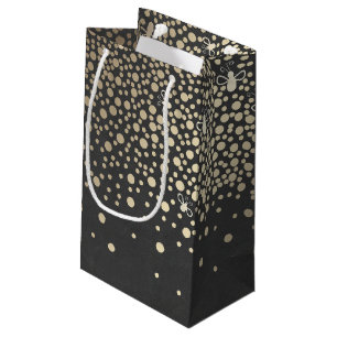 Petit Sac Cadeau Mariage de tableau de bord des lucioles Gold Confe