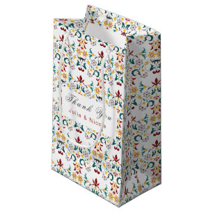 Petit Sac Cadeau Mariage Motif classique complexe de géométrie vint