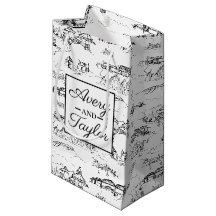 Mariage noir et blanc de Chattanooga Toile
