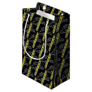 Petit Sac Cadeau Marque de craie de scène du crime