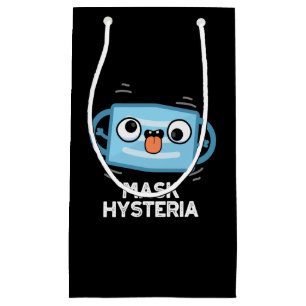 Petit Sac Cadeau Masque Hysteria Funny Masque Pun Dark BG