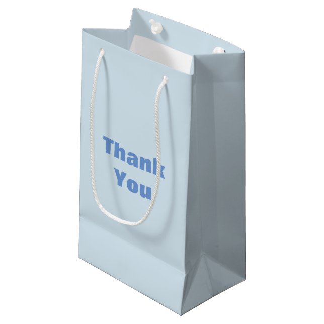 Petit Sac Cadeau Merci (Devant Angle)