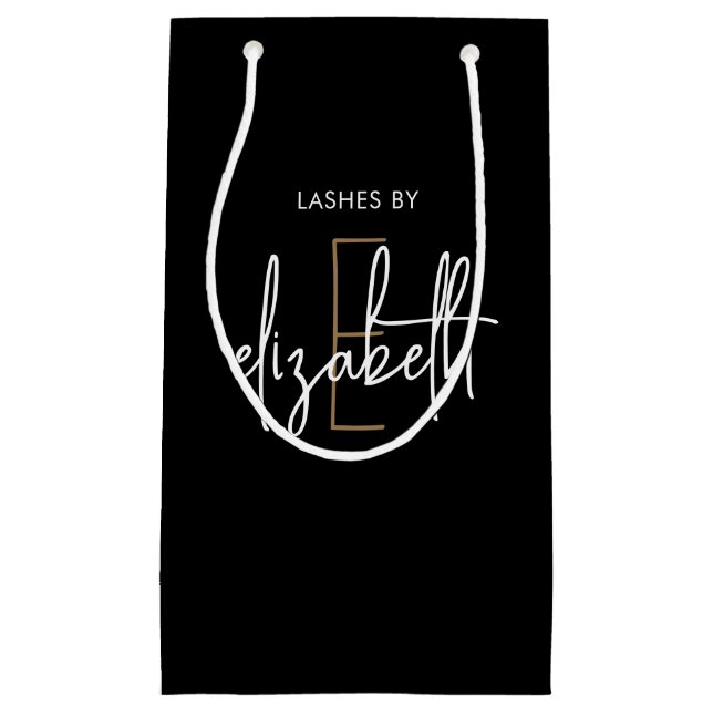 Petit Sac Cadeau Monogramme Beauté (Devant)