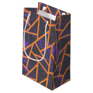 Petit Sac Cadeau Mosaïque d'Halloween