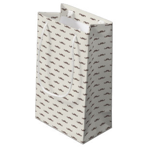 Petit Sac Cadeau Motif 3 de hippie de moustache