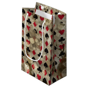 Petit Sac Cadeau Motif affligé d'Alice du pays des merveilles