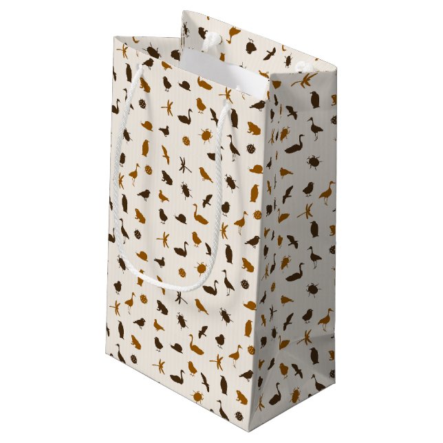 Petit Sac Cadeau Motif animal 2 (Dos Angle)