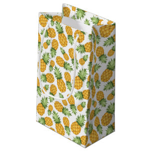Petit Sac Cadeau Motif d'ananas de bande dessinée