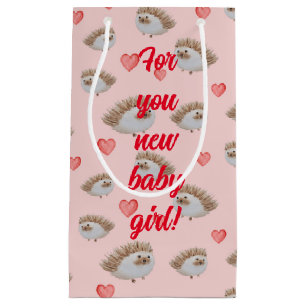 Petit Sac Cadeau Motif de hérisson mignon