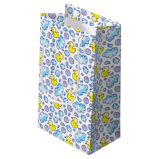 Petit Sac Cadeau motif de lavage (Dos Angle)