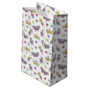 Petit Sac Cadeau motif de princesse de ballet