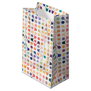 Petit Sac Cadeau Motif de structure moléculaire